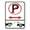 Signmission No Parking-Tow Away Zone W/ Graphic Heavy-Gauge Alum Rust Proof Parking, 18" x 24", A-1824-23793 A-1824-23793 - alternate 1